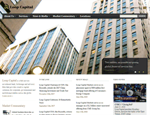 Tablet Screenshot of loopcapital.com